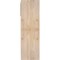 Ekena Millwork Merced Slat Smooth Bracket w/ Offset Brace, Douglas Fir, 7 1/2"W x 24"D x 24"H BKT0806X24X24MRC06SDF - alternate 4